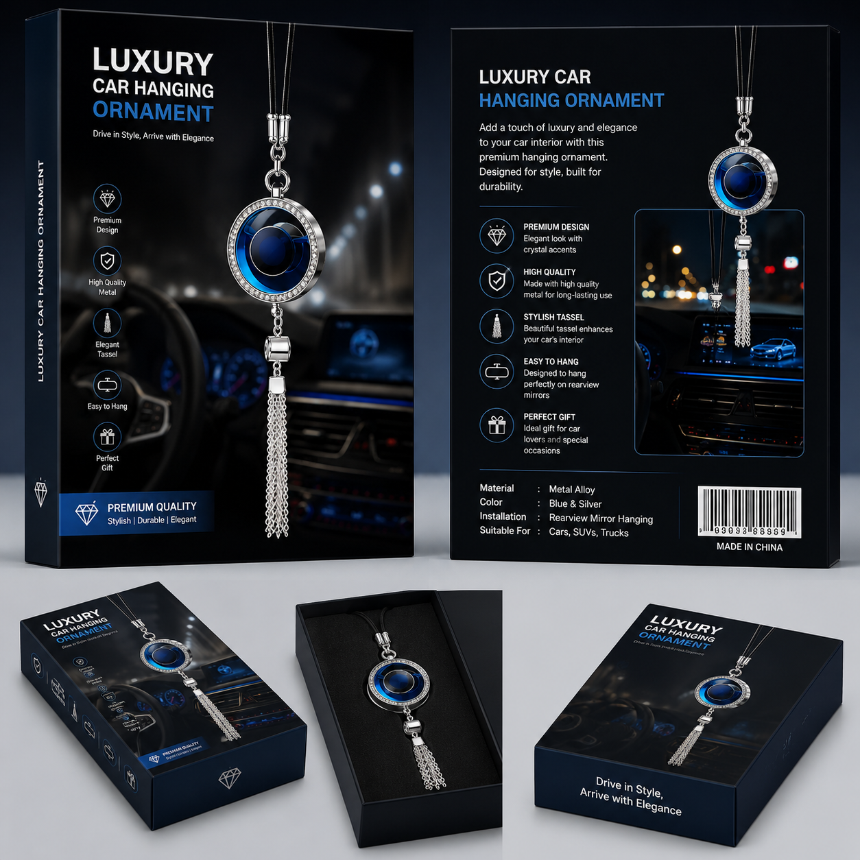 Luxury Car Hanging Ornament
