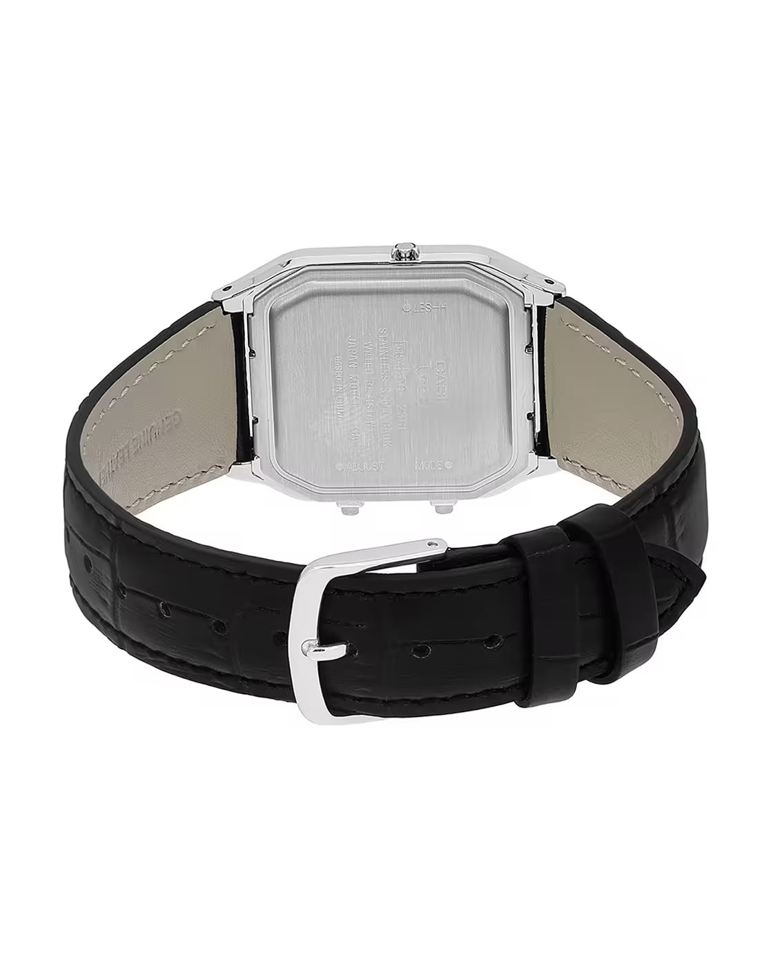 Vintage Analog-Digital Black Dial Watch