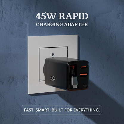 FlexiSnap 45W Multi-Device Fast Charger