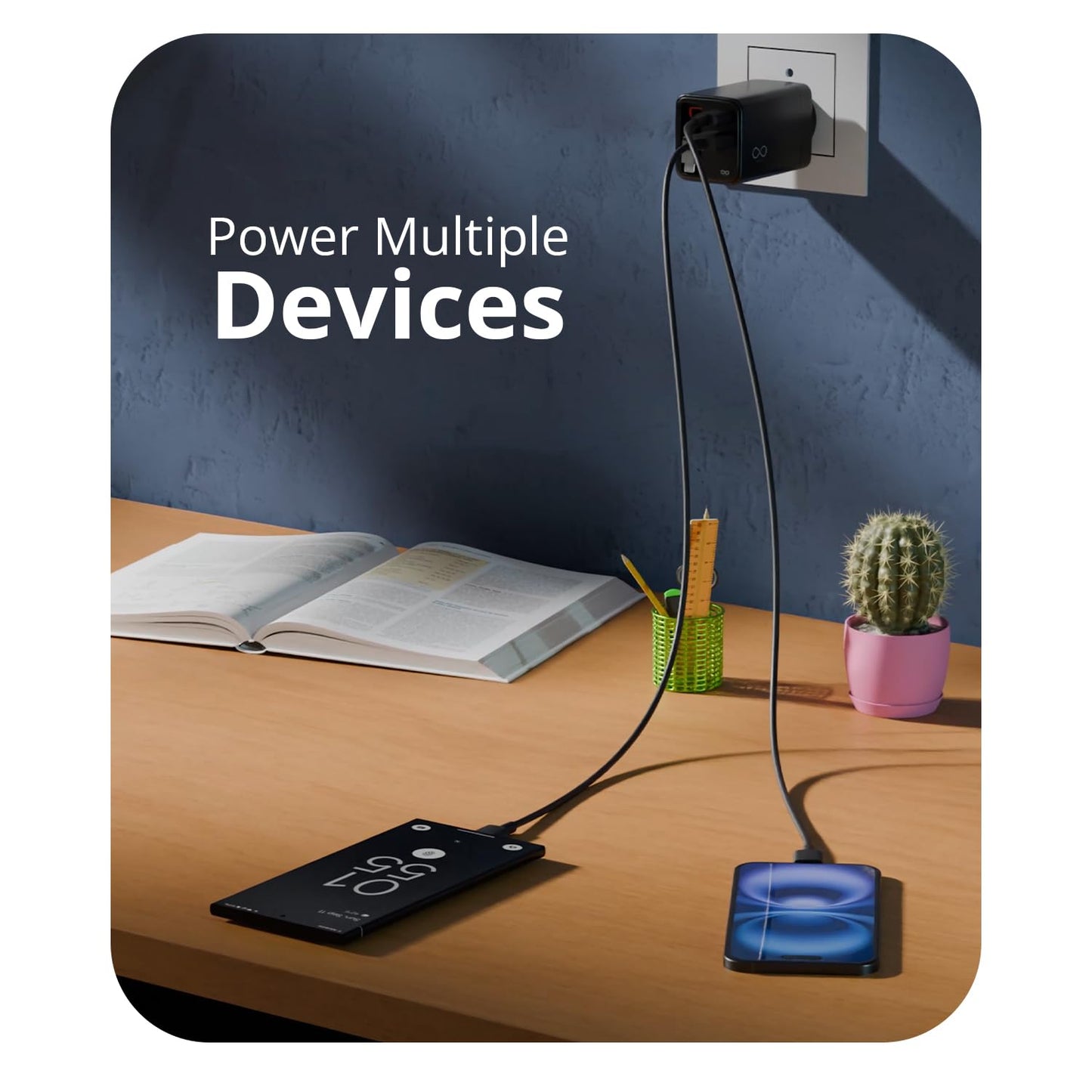 FlexiSnap 45W Multi-Device Fast Charger
