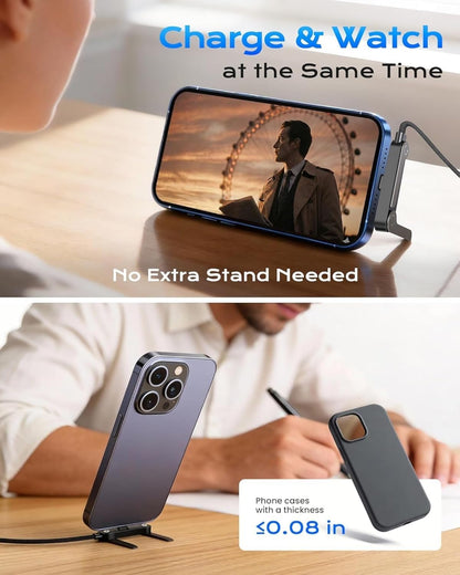 240W USB-C to USB-C Fast Charging Cable 1.5M with Foldable Phone Stand