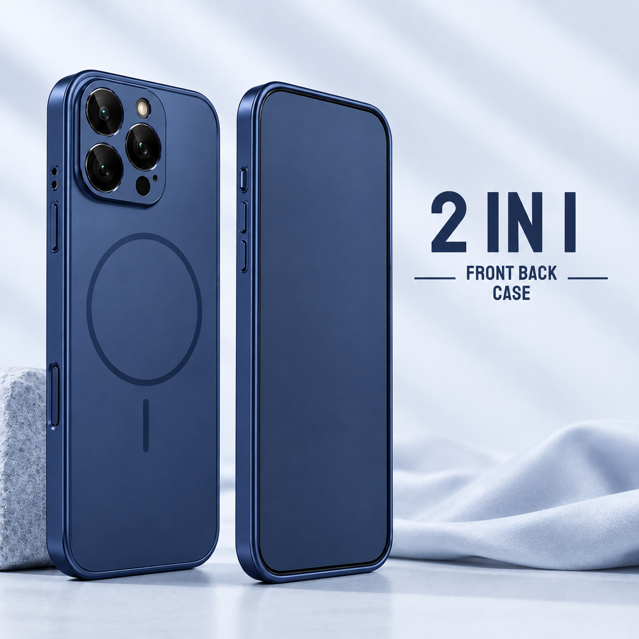 2 in 1 Front & Back Case
