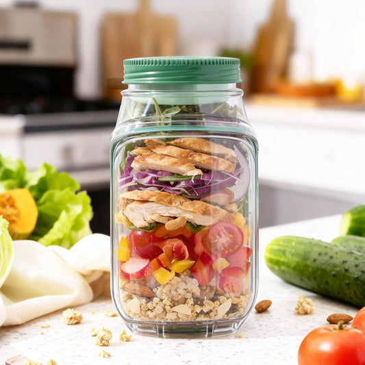 Salad Pod Lunch Jar – Leakproof & Portable