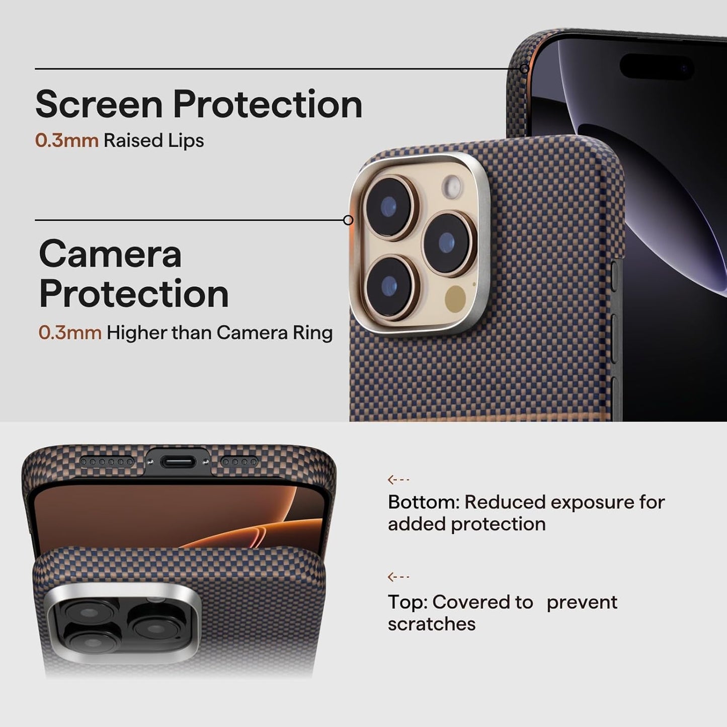 MagSafe , Aramid Fiber Woven Thin & Light Case