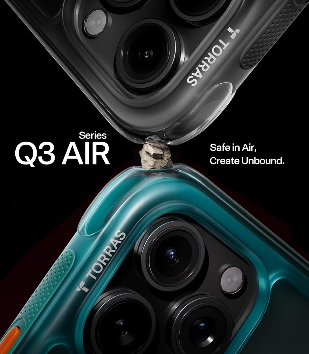 AirGuard Pro Magnetic Shockproof Case for iPhone with 360° Stand & Airbag Protection phone cover