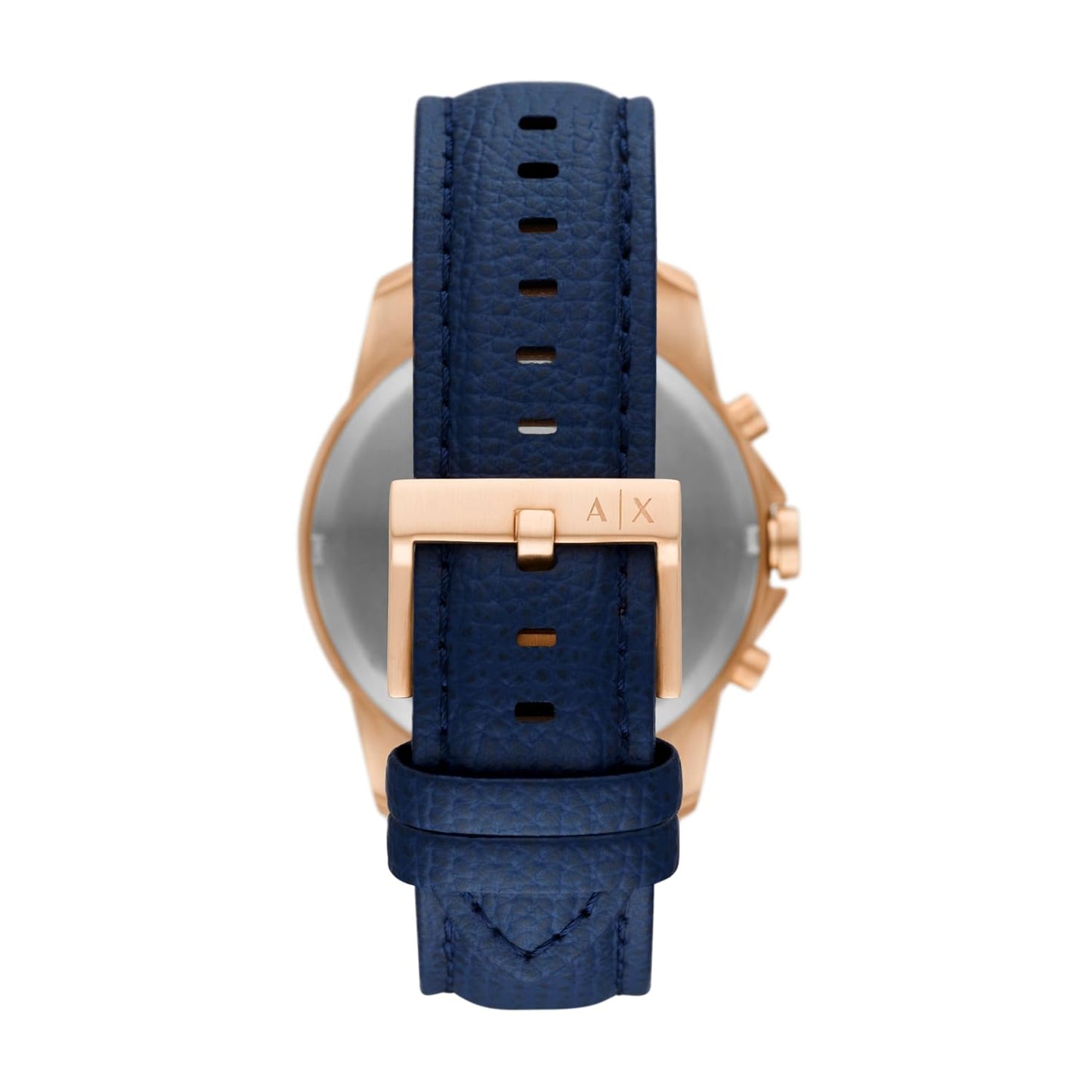 Leather Analog Blue Dial Men Watch Blue Band