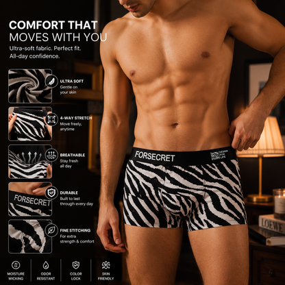 Savage ZebraFlex Briefs Stripe Boxer