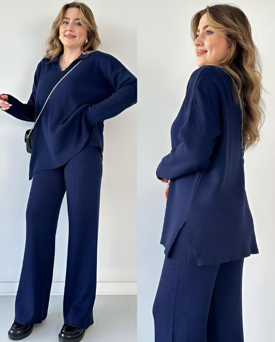 Luxe Comfort Knitted Co - Ord Set