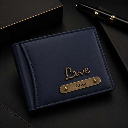 Customize Name & Charm Royal Craft Wallet