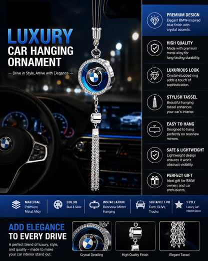 Luxury Car Hanging Ornament