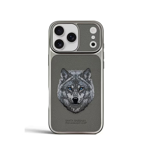 Unisex Leather Embroidery iPhone