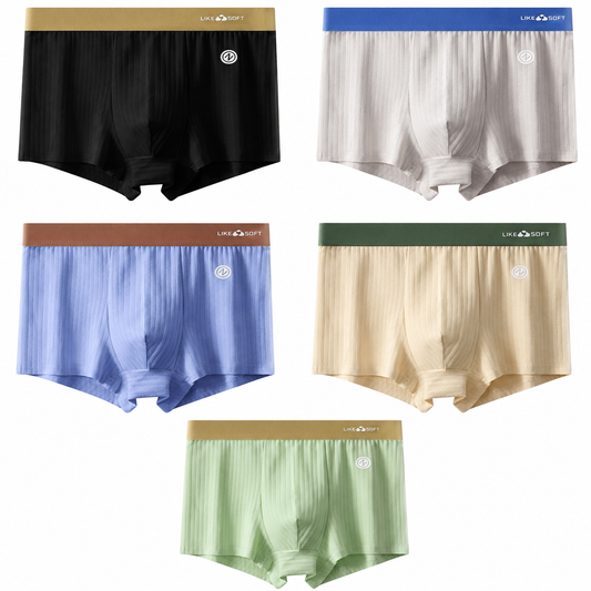 Cotton Men's Underwear Comfortable Boxer Briefs